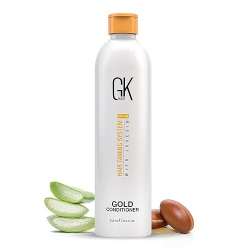 Gk Hair Global Keratin Gold Conditioner With Argan Oil & Shea Butter, 8.5 Fl Oz - All Hair Types