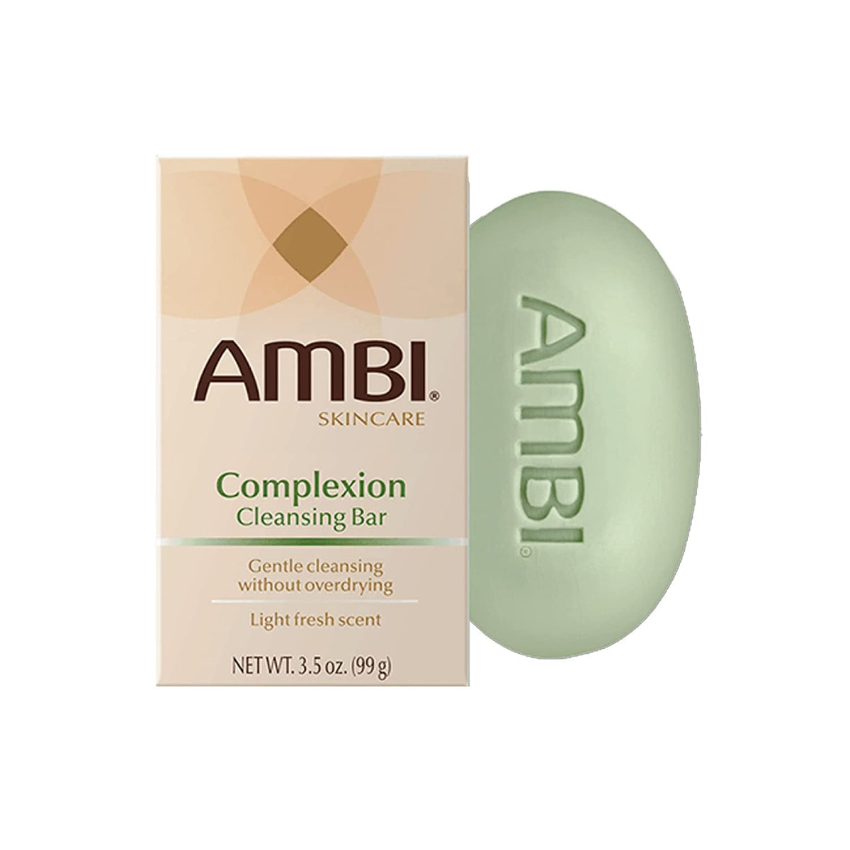 Ambi Complexion Cleansing Bar Soap, 3.5 Oz (Pack Of 8) - Skin Brightening & Hydrating