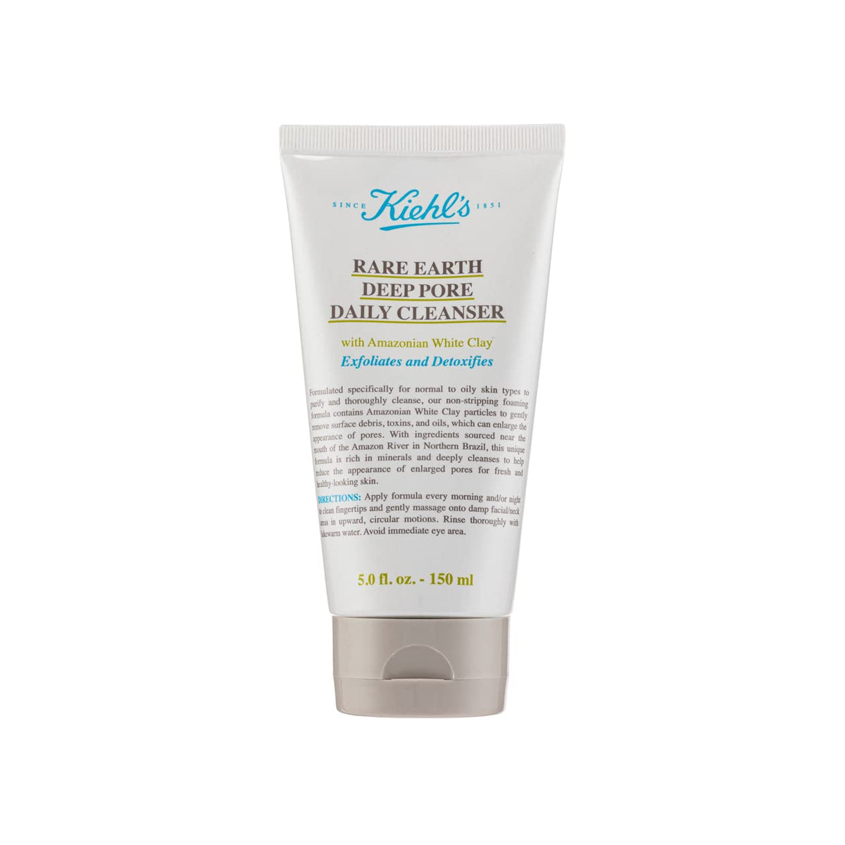 Kiehls Rare Earth Deep Pore Daily Cleanser for Unisex  5 Ounce