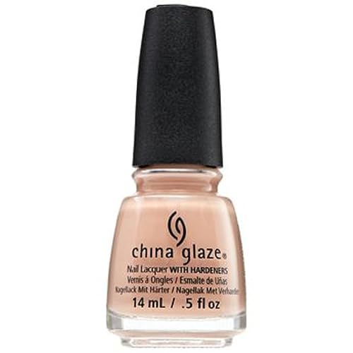 China Glaze A Whole Latte Fun! Nail Polish, Beige, 0.5 Fl Oz - Long-Lasting Color