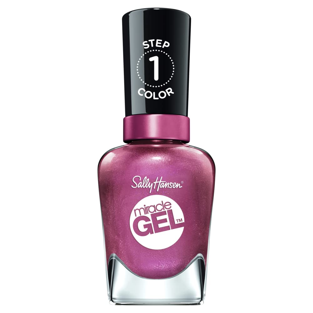 Sally Hansen Miracle Gel Nail Polish - Saturn It Up! #242, 0.5 Fl Oz, Long-Lasting Color