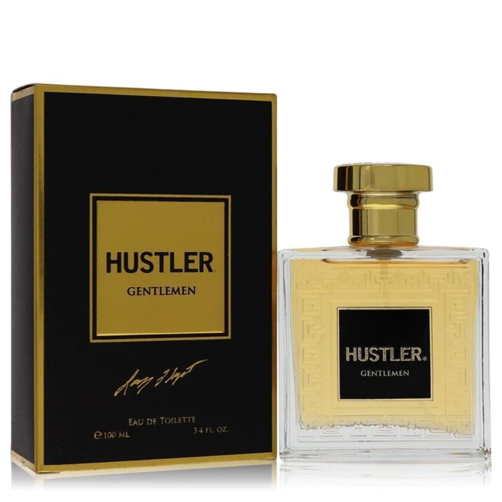 HUSTLER GENTLEMEN EDT Spray 3.4 oz - Classic Fragrance for Men, Sophisticated Scent, Long-lasting Cologne, 1 Count