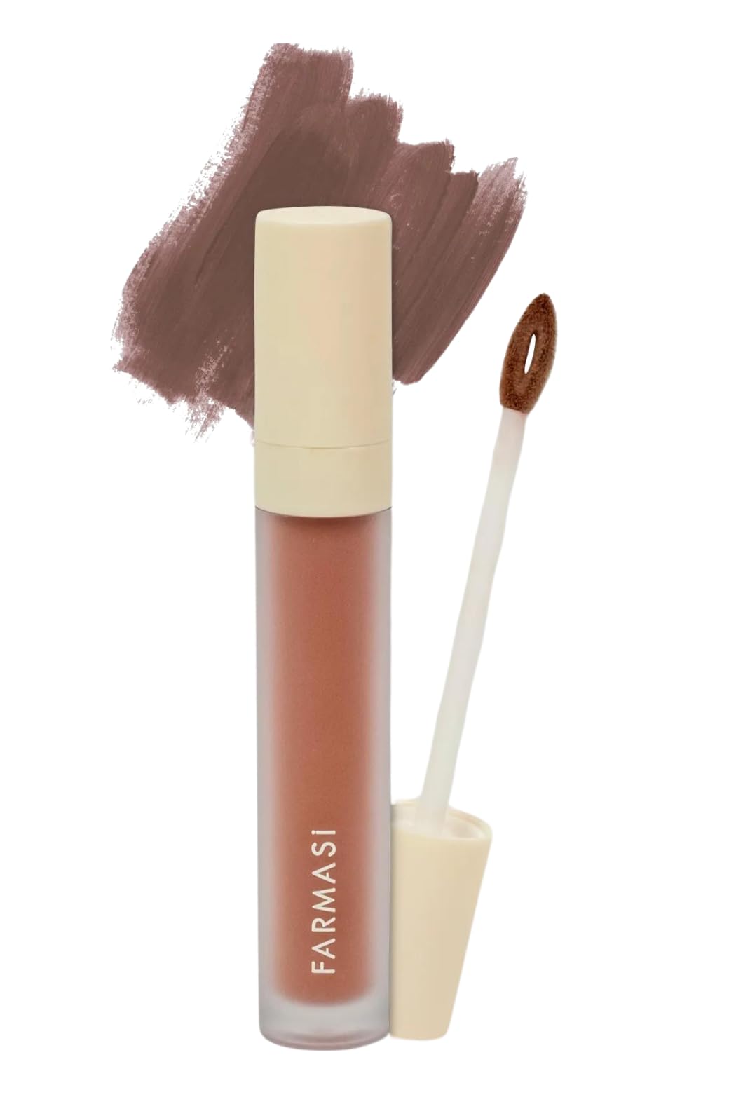 Farmasi Matte Liquid Lipstick - Long-Lasting, Lightweight, Organic - Nude Essence, 0.14 Fl. Oz