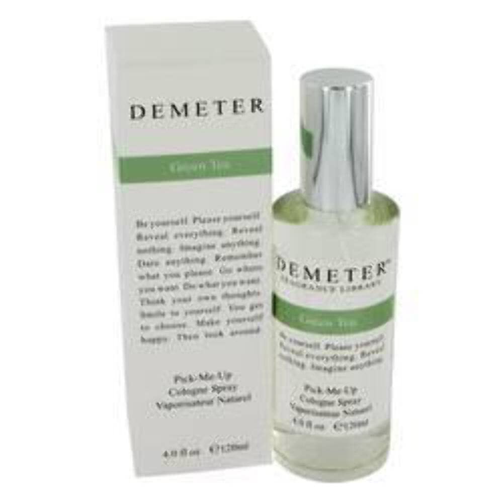 Demeter Green Tea Cologne Spray, 4 Fl Oz - Refreshing Fragrance for Men and Women, Long-lasting Scent by DEMETER