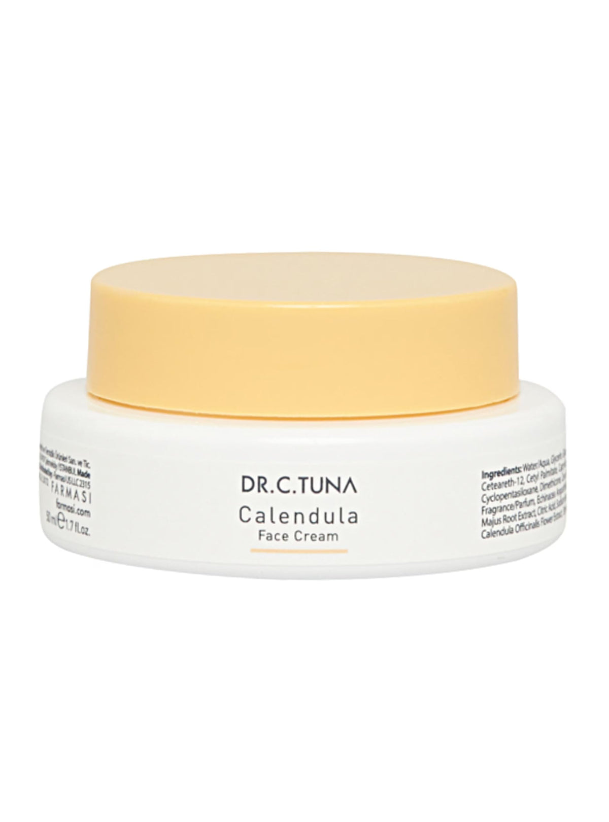 FARMASi Dr. C. Tuna Calendula Oil Face Cream - Deep Hydration for Acne & Irritation, 1.7