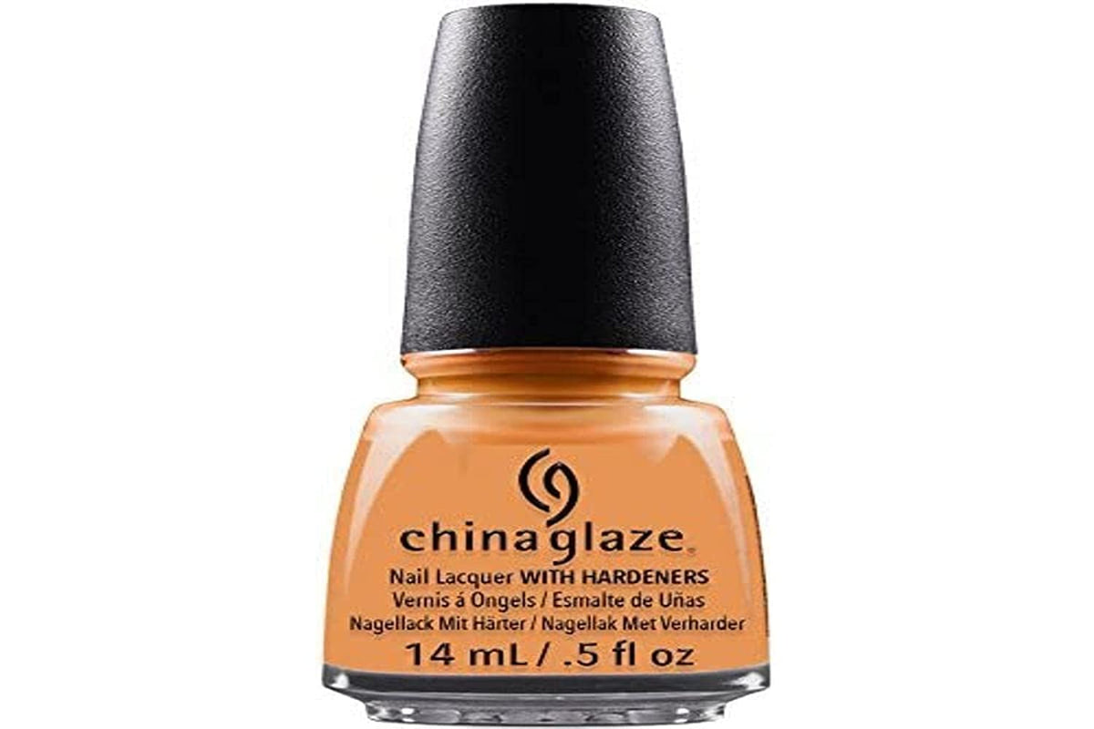 China Glaze Nail Polish - Sun Of A Peach 1211, Orange, 1 Count, Long-Lasting Color