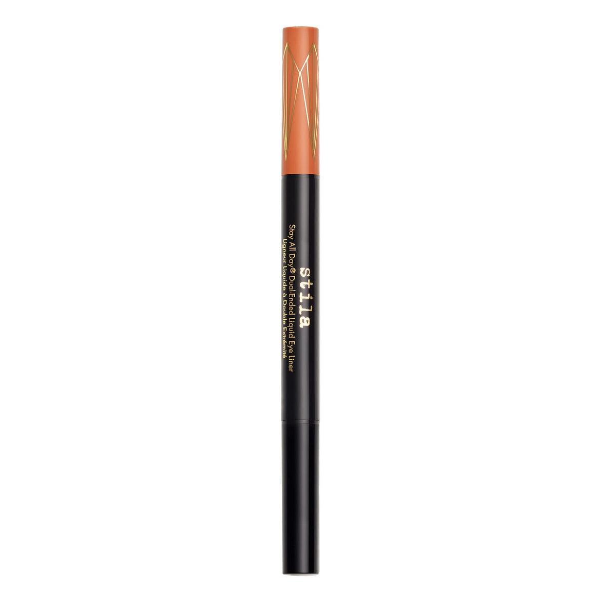 Stila Stay All Day Dual-Ended Liquid Eye Liner, Mai Tai/Intense Black, 1 Fl Oz