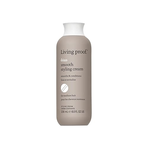 Living Proof No Frizz Smooth Styling Cream, 8 Fl Oz - Frizz Control For Smooth Hair