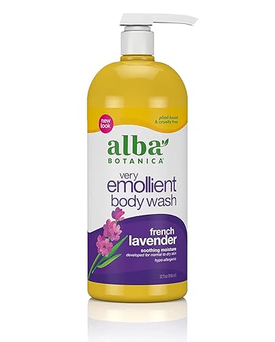 Alba Botanica Lavender Shower Gel, 32 Fl Oz (Pack Of 2) - Natural & Refreshing Cleanse