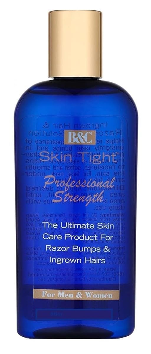 Skin Tight Professional Strength Ingrown Hairs & Bumps Treatment, 8 Ounce (236Ml)