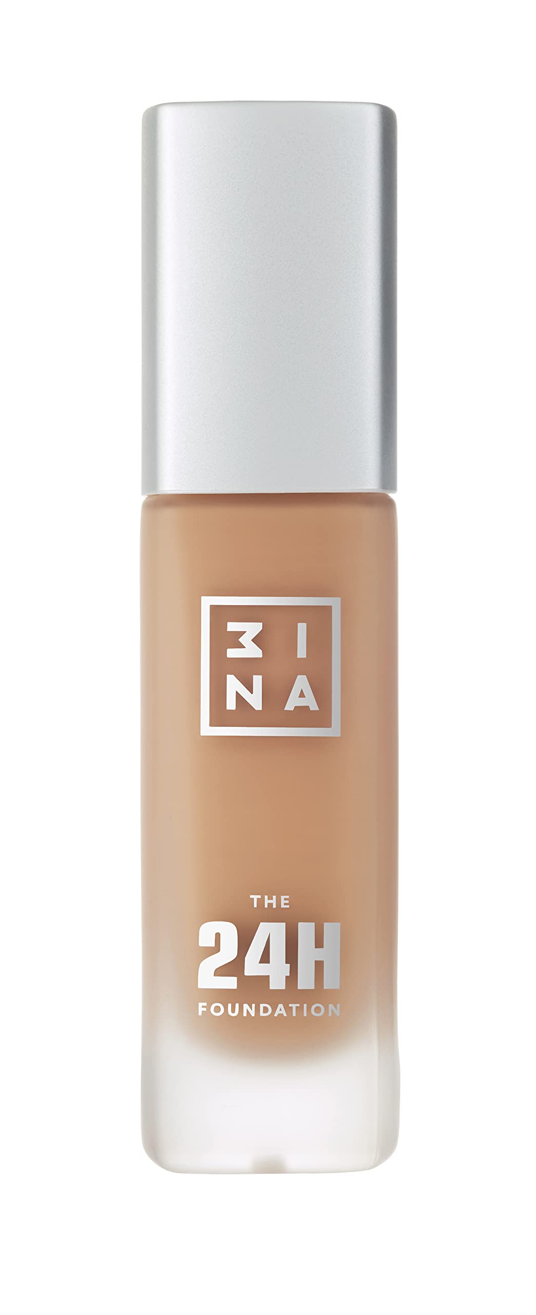 3Ina 24H Foundation 618 - Long-Wearing, Buildable Coverage, Matte Finish, Waterproof, Vegan, 1.01