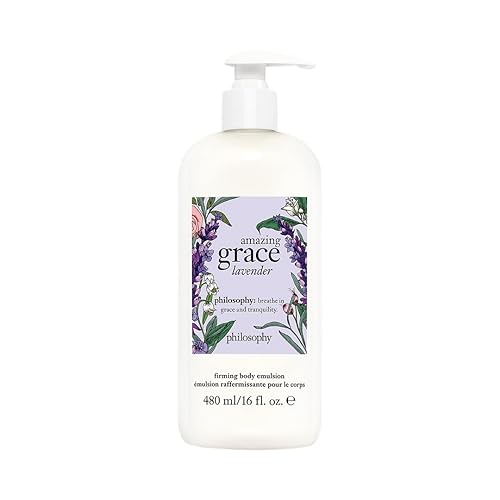 Philosophy Amazing Grace Lavender Firming Body Emulsion, 16 Fl Oz – Hydrating Skin Care