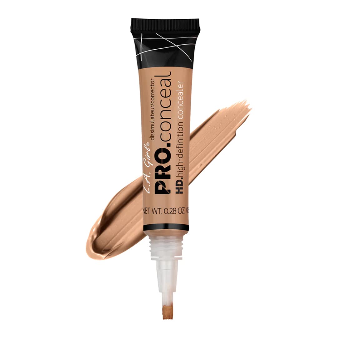 L.A. Girl Pro Conceal Hd Concealer - Warm Sand, 0.28 Oz, Flawless Coverage, Long-Last