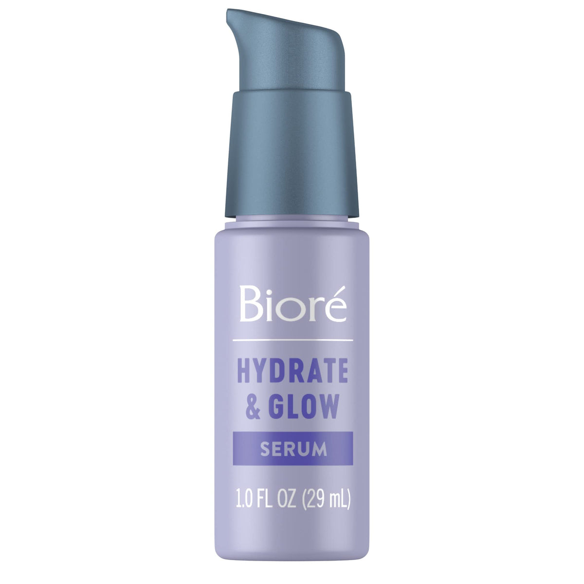 Bioré Hydrate & Glow Face Serum - Hyaluronic Acid, Coconut Water, Fragrance Free, 1 Oz