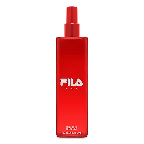 Fila Red Men'S Fragrance - Classic, Long Lasting, 8.4 Oz - Notes Of Bergamot & Sandalwood