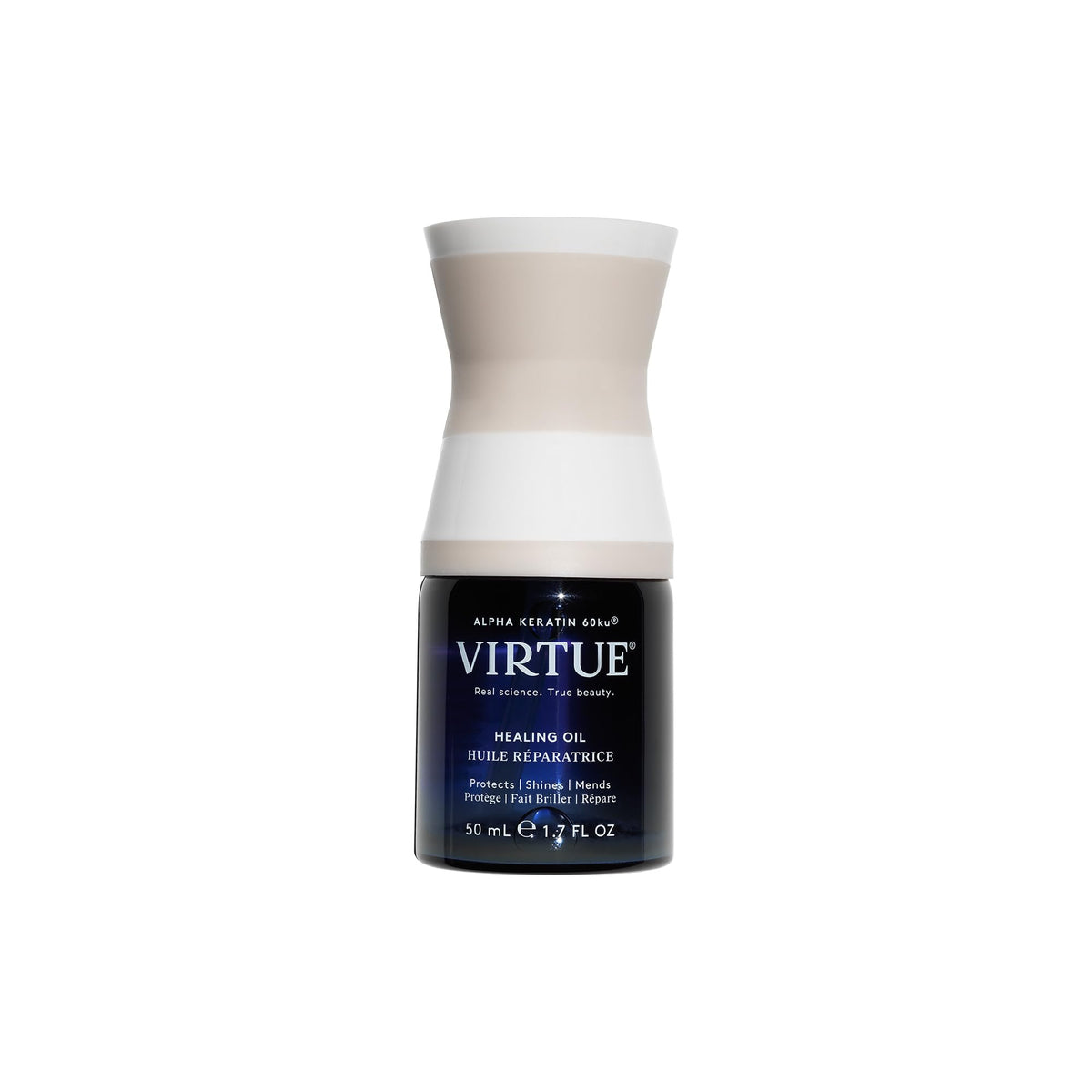 Virtue Healing Oil - 1.7 Fl Oz Clear Moisturizing Treatment For Healthy Hair