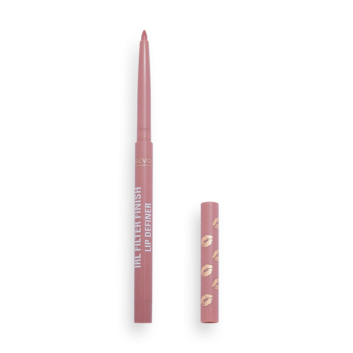 Makeup Revolution Chai Nude Lip Liner & Lipstick Set - Waterproof, Long Lasting, 0.01 Ounce