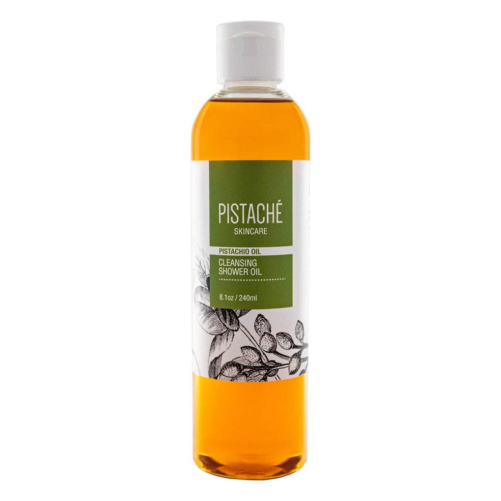 Pistaché Skincare Pistachio Oil Cleansing Shower Oil, 8.1 Oz - Moisturizing & Nourishing