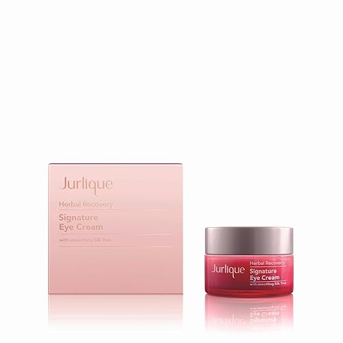 Jurlique Herbal Recovery Eye Cream, Deep Hydration For Lines & Dark Circles, 0.5 Oz