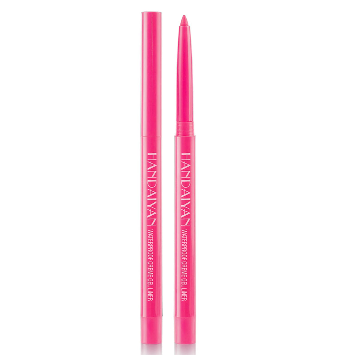 Dekrion Waterproof Eyeliner Pencil - Long-Lasting Rose Red, High-Pigmented For Women