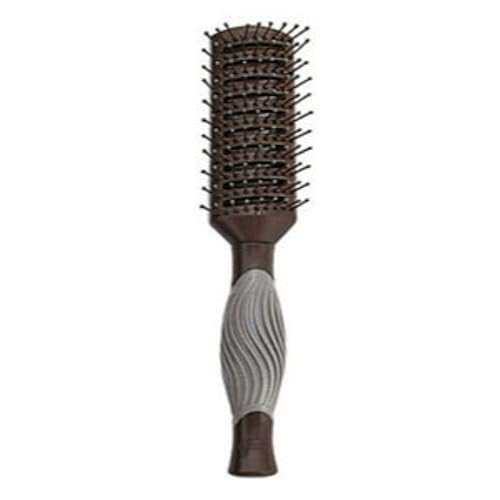 Goody Grip N Style Vent Brush - Rubber Bristles For Easy Styling And Detangling