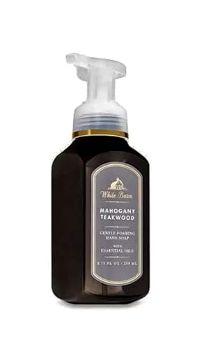 Bath & Body Works Mahogany Teakwood Gentle Foaming Hand Soap, 8.75 Fl Oz