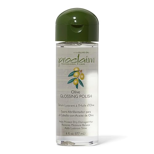 Proclaim Olive Oil Glossing Polish - 6 Oz Multi-Colored Hair Shine Treatment