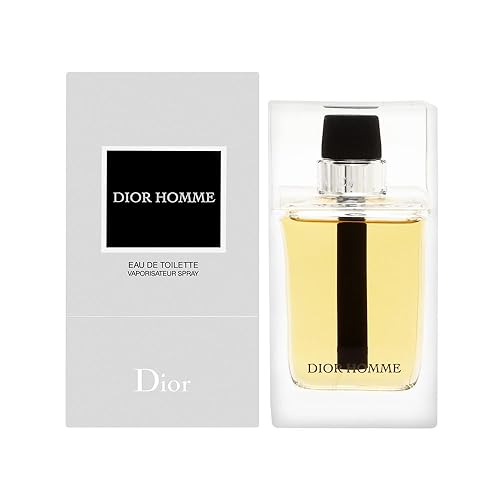 Dior Homme Eau De Toilette Spray For Men, 3.4 Oz - Classic Fragrance By Christian Dior