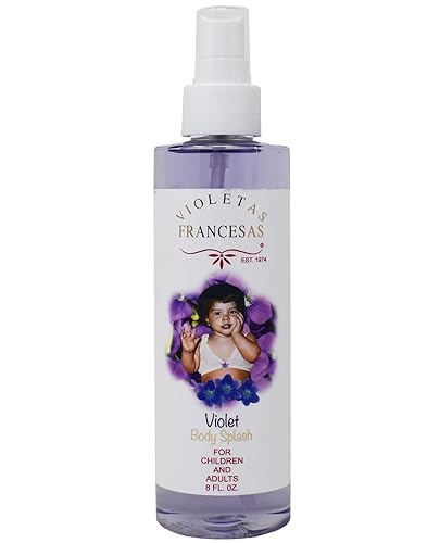 ELP ESSENTIAL Violetas Francesas Body Spray 8oz for Children & Adults - Refreshing Fragrance