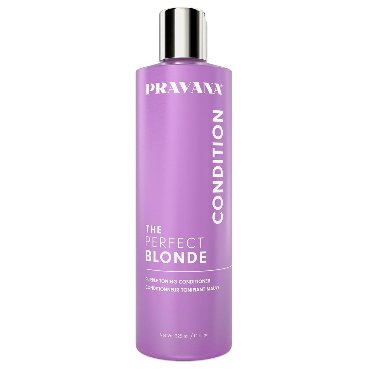 Pravana The Perfect Blonde Purple Toning Conditioner For Color-Treated Hair, 11 Fl Oz