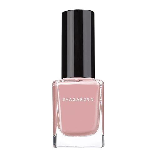 Evagarden Sea Water Resistant Nail Polish - 632 Hot Nude, Smooth Coverage, Clean Formula, 0.34 Oz