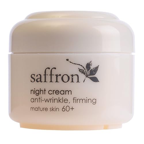 Ziaja Saffron Night Cream - Nourishing Hydration, 1.7 Fl Oz, Anti-Aging Formula