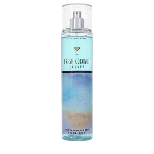 Bath & Body Works Fresh Coconut Colada Fine Fragrance Body Spray Mist, 8 Oz