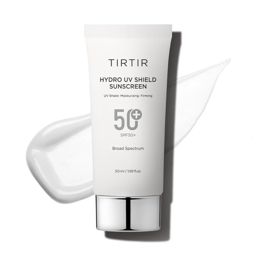 Tirtir Hydro Uv Shield Sunscreen Spf 50+ | Lightweight, Non-Greasy, No White Cast, 1.69