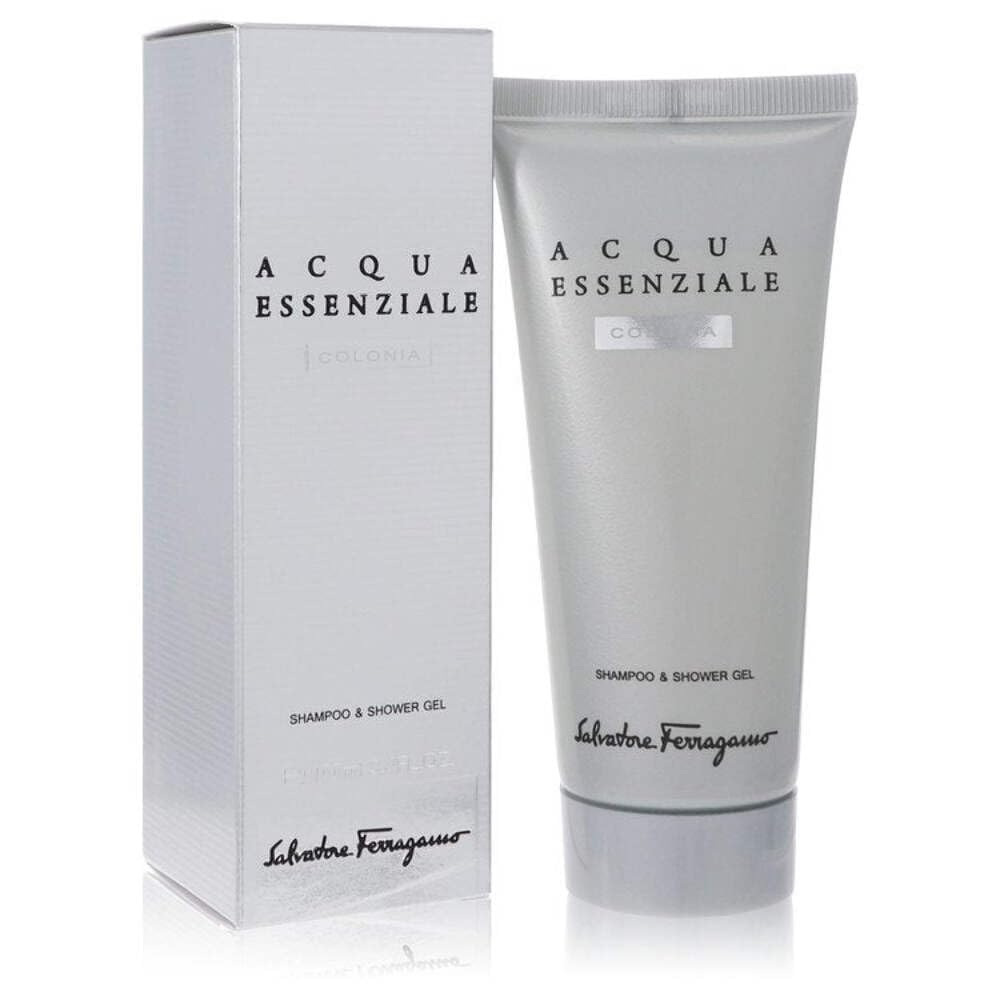 Salvatore Ferragamo Acqua Essenziale Colonia Shower Gel 3.4 Oz For Men - Refreshing Cleanse