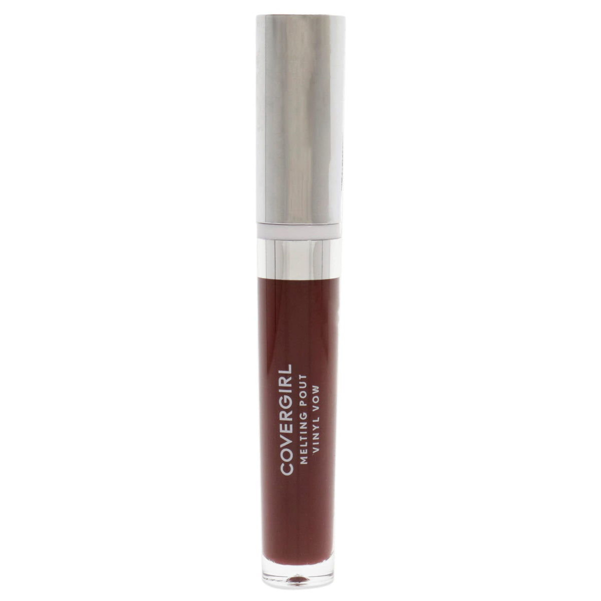 COVERGIRL Melting Pout Vinyl Vow Lip Color, Hustle, 0.11 oz - High Shine Lipstick