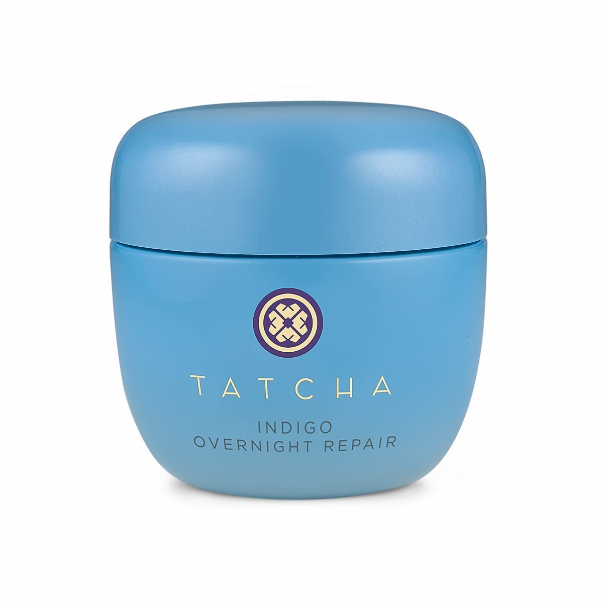 Tatcha Indigo Overnight Repair Face Cream & Serum, Fragrance-Free Night Cream, 50 Ml