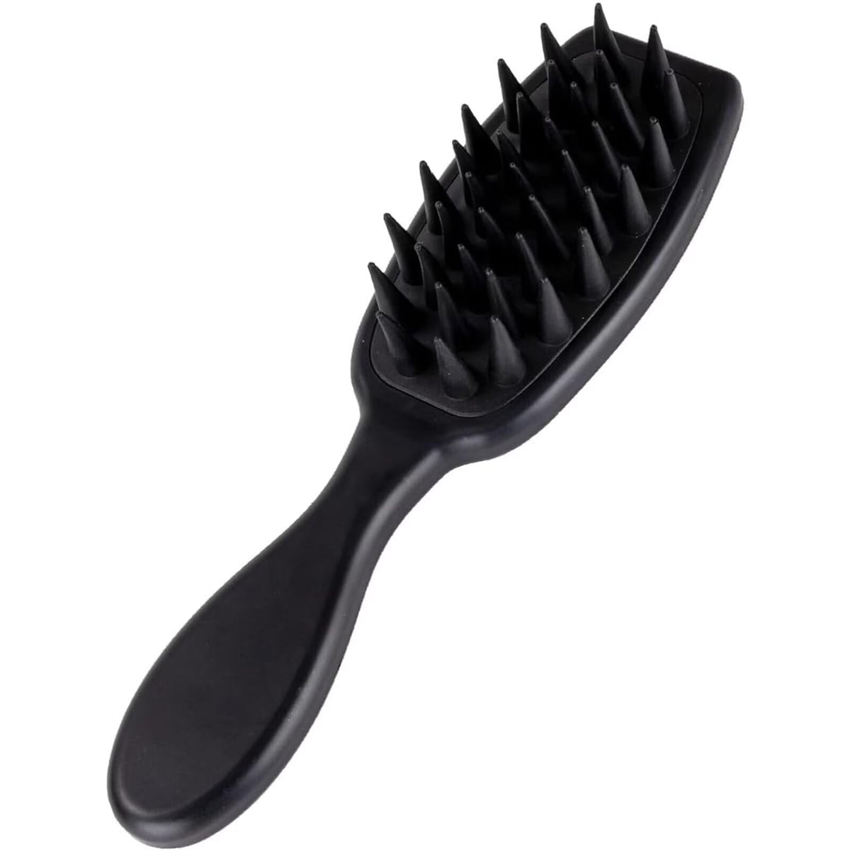 Qrbxa Silicone Scalp Massager & Exfoliator With Long Handle For Hair Growth & Dandruff Removal