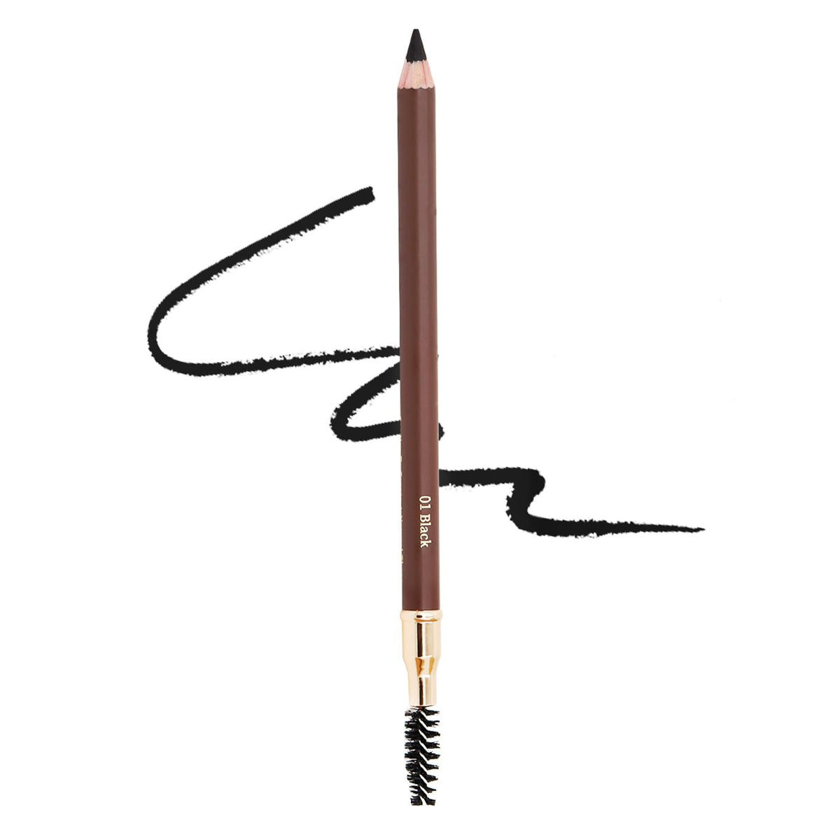 Bodermincer Eyebrow Pencil - Longlasting Waterproof Liner, 5 Colors, 1# Black, 1 Count