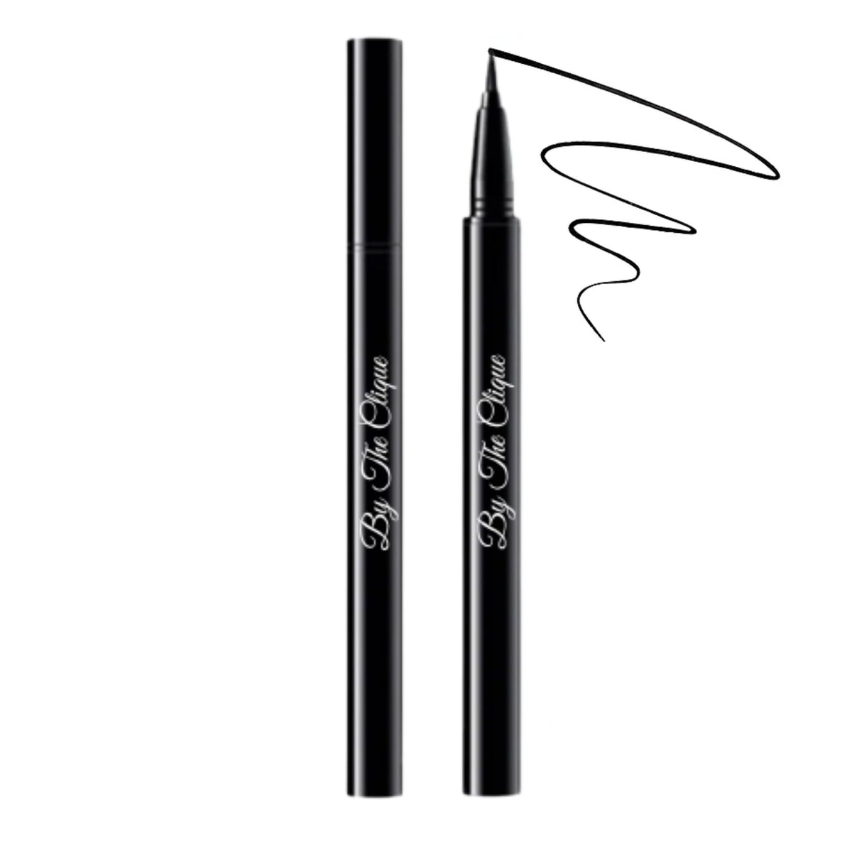 By The Clique Black Liquid Eyeliner - Waterproof, Smudge Proof, Vegan & Cruelty Free, 1 Count