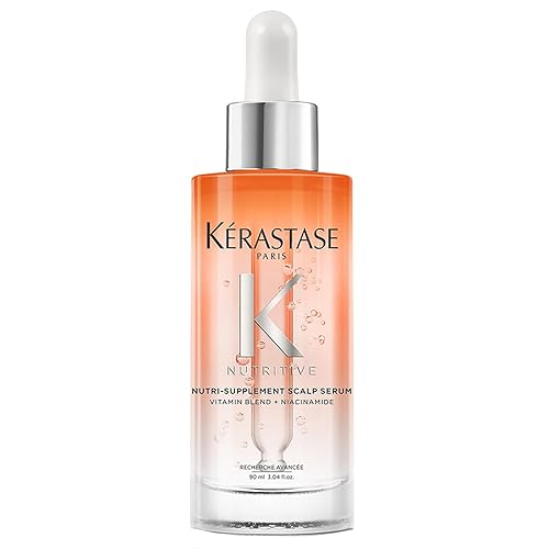 Kérastase Nutritive Hydrating Scalp Serum, Moisturising Niacinamide, 90Ml For Dry Hair