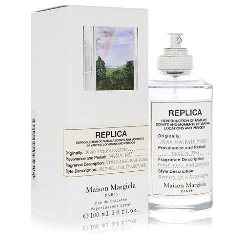 Maison Margiela REPLICA When the Rain Stops Eau de Toilette, 3.4 oz/100 mL - Unisex Fragrance for All Seasons