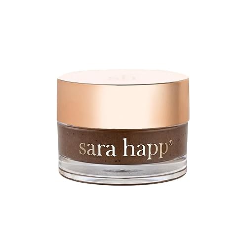 Sara Happ Vanilla Bean Lip Scrub - Exfoliating Sugar Scrub With Vitamin E, 0.5 Oz, Vegan