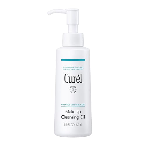 Curel Cleansing Oil For Dry Sensitive Skin, Fragrance-Free Makeup Remover, 5 Fl Oz