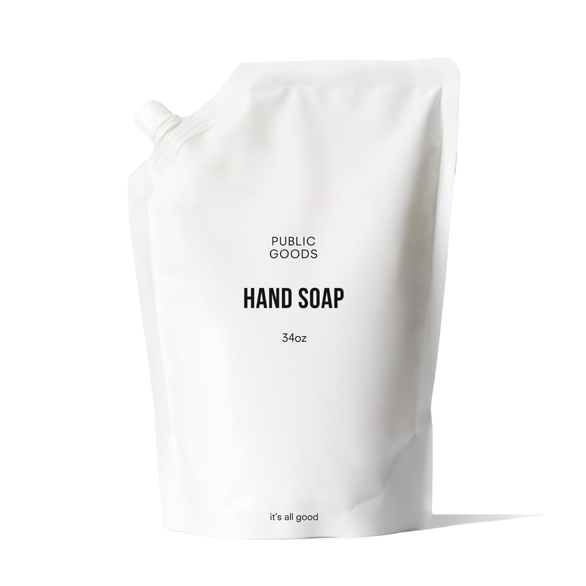 Public Goods Hand Soap - Natural Essential Oils, Vegan, Paraben & Sulfate Free, 34 Fl Oz Refill