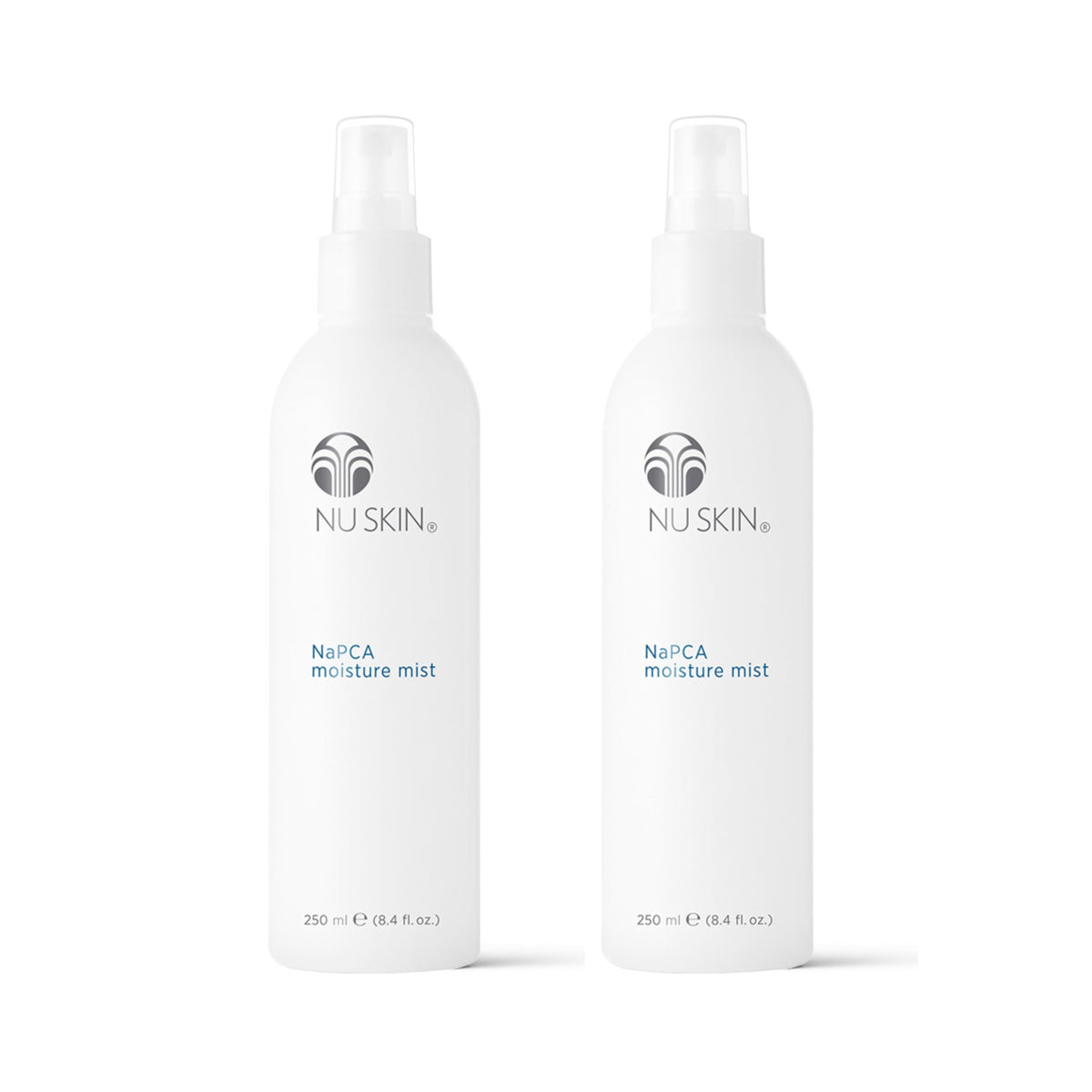 Nu Skin Napca Moisture Mist | Hydrating Spray With Hyaluronic Acid | 8 Oz | 2 Pack