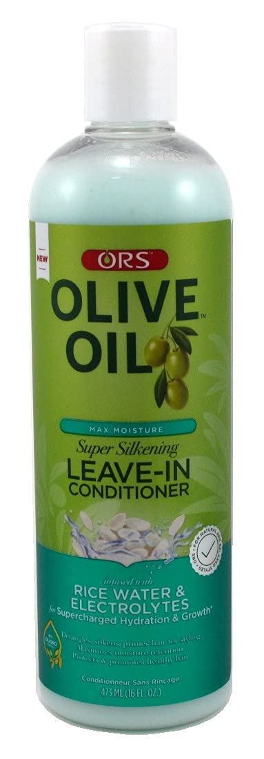 Ors Olive Oil Leave-In Conditioner, Super Silkening, 16 Oz, Pack Of 3 - Hair Care Essential