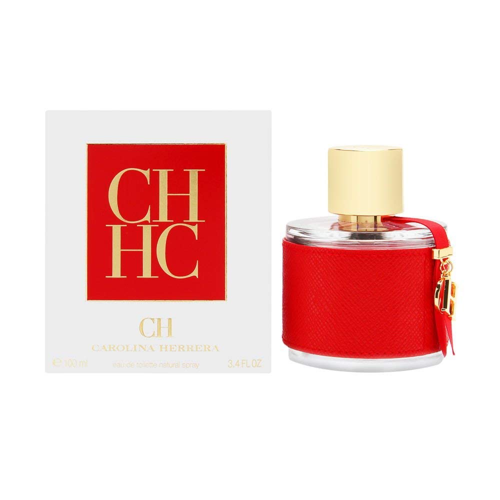 Carolina Herrera Ch Eau De Toilette Spray For Women, 3.4 Fl Oz, Red Fragrance