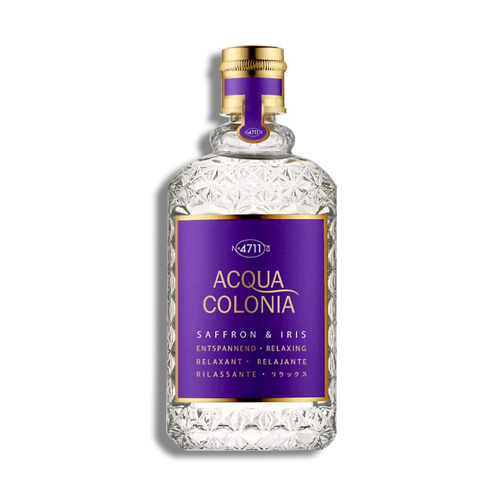 4711 Acqua Colonia Saffron & Iris Eau De Cologne Spray 5.7 oz for Women - Fragrance