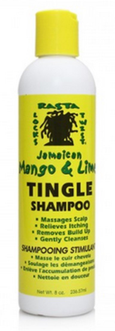 Jamaican Mango & Lime Tingle Shampoo - 8 Oz, Pack Of 3 - Moisturizing Hair Care